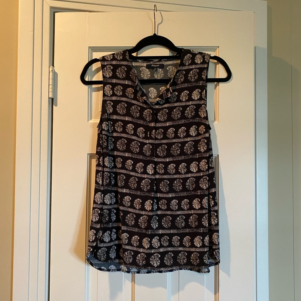Madewell Black Tank.